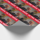 TRUMP ULTRA MAGA CHRISTMAS WRAPPINGPAPIER CADEAUPAPIER (Hoek)