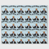 TRUMP ULTRA MAGA CHRISTMAS WRAPPINGPAPIER CADEAUPAPIER (Vlak)