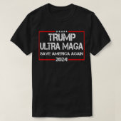 Trump Ultra Maga Save America Opnieuw 2024 Funny T T-shirt (Design voorkant)