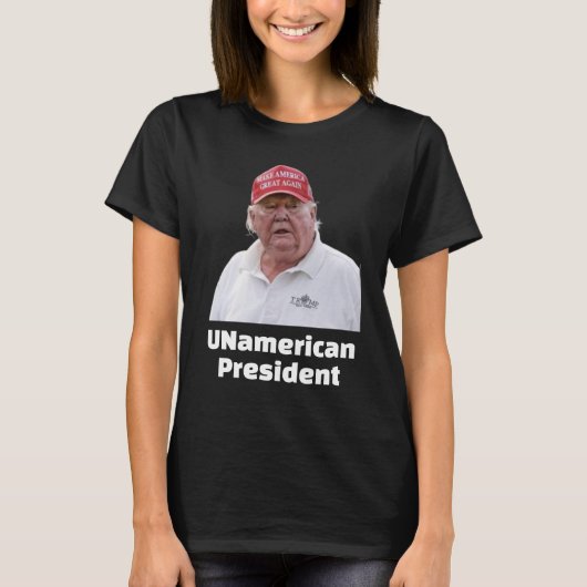 Trump/UNamerican President T-shirt (Voorkant)