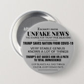 TRUMP UNFAKE NEWS BUTTON (Voorkant /achterkant)