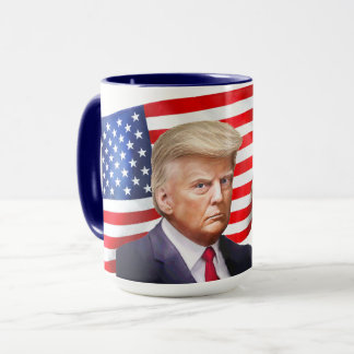 Trump Unofficial Mok Shot Flag Seeing Red in 2024