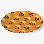 Trump-up patroon vergrendelen papieren bordje (Gekanteld)