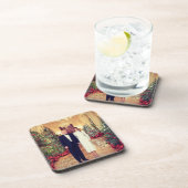 Trump US President White House Kerstmis Bier Onderzetter (Rechterzijde)