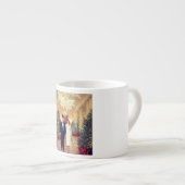 Trump US President White House Kerstmis Espresso Kop (Voorkant rechts)