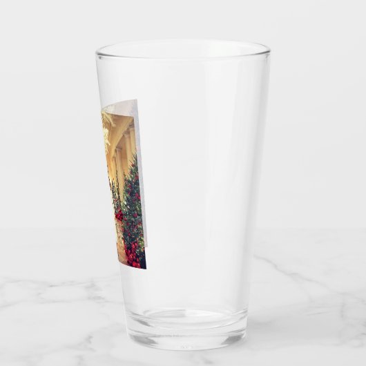 Trump US President White House Kerstmis Glas (Links)