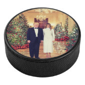 Trump US President White House Kerstmis Hockey Puck (3/4)