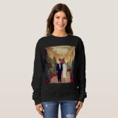 Trump US President White House Kerstmis Trui (Voorkant volledig)