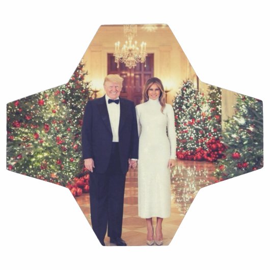 Trump US President White House Kerstmis Voetbal (Enkel)