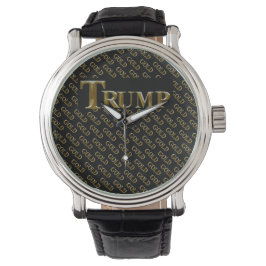 TRUMP USA  GOLD  HORLOGE