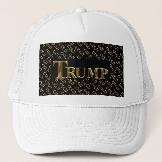 TRUMP USA GOLD TRUCKER PET (Voorkant)