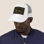 TRUMP USA GOLD TRUCKER PET (In situ)