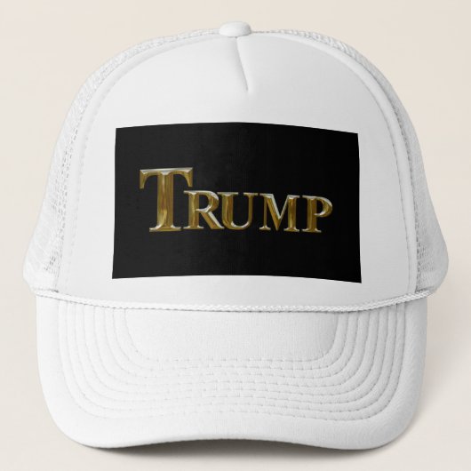TRUMP USA GOLD TRUCKER PET (Voorkant)