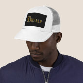 TRUMP USA GOLD TRUCKER PET (In situ)