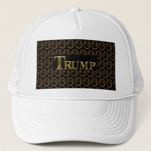 TRUMP USA GOLD TRUCKER PET (Voorkant)