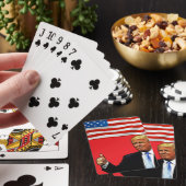 Trump USA poker speelkaarten (Insitu)