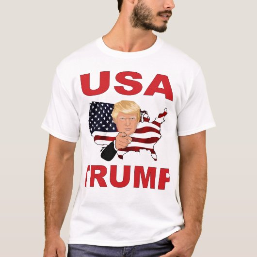 TRUMP USA T-SHIRT (Voorkant)