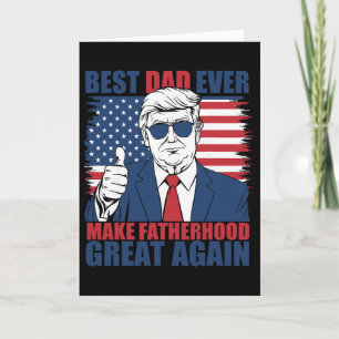 Trump Vaderdag Beste Papa Ooit Maak vaderschap G Kaart