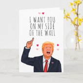 Trump Valentijn, ik wil dat je aan mijn kant van d Kaart (Gele Bloem)