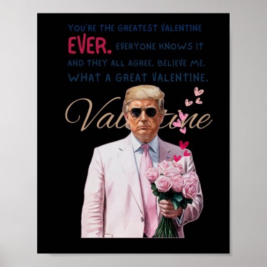 Trump-Valentijn Poster (Voorkant)