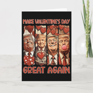 Trump Valentijnsdag T-shirt Maak Valentijnsdag G Kaart