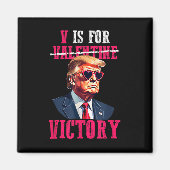 Trump Valentijnsdag V is voor Trump Magneet (Voorkant)