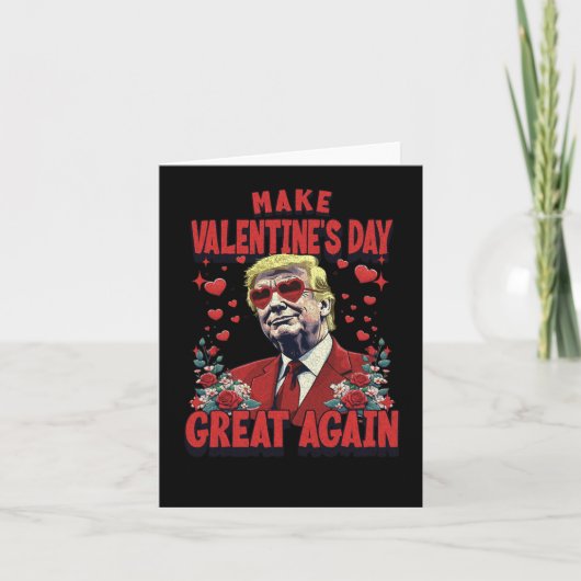 Trump Valentijnskaart Kaart (Voorkant)