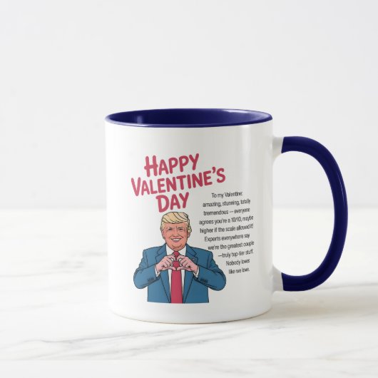 Trump Valentine's Day Mok (Rechts)