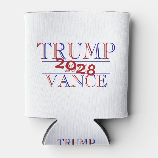 Trump Vance 2024 - 2028? Blikjeskoeler (Voorkant)