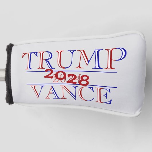 Trump Vance 2024 - 2028? Golfheadcover (Voorkant)