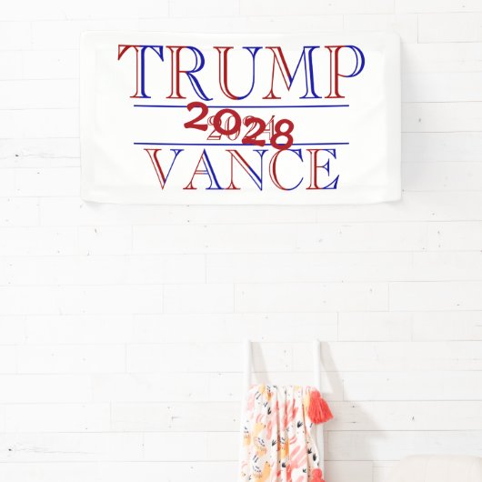 Trump Vance 2024 - 2028? Spandoek (Insitu)