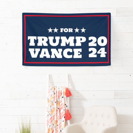  Trump Vance 2024 Banner (Insitu)