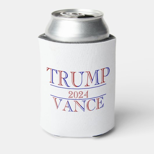 Trump Vance 2024 Blikjeskoeler (Blikje Achterkant)