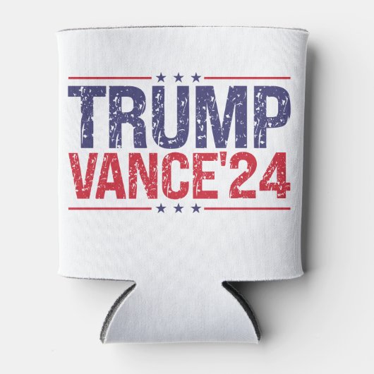 Trump Vance 2024 Blikjeskoeler (Voorkant)