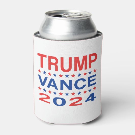 Trump Vance 2024 Blikjeskoeler (Blikje Voorkant)