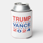 Trump Vance 2024 Blikjeskoeler (Blikje Achterkant)