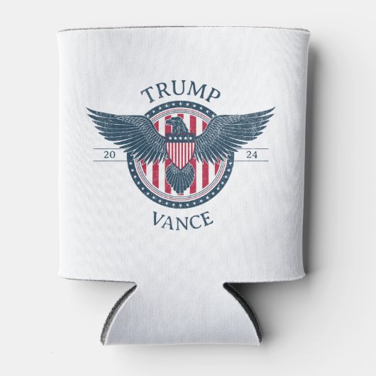 Trump Vance 2024 Blikjeskoeler (Voorkant)