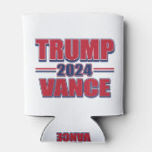 Trump Vance 2024 Blikjeskoeler (Achterkant)