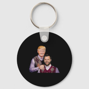Trump Vance 2024 Brothers Funny Parody Trump J.d. Sleutelhanger