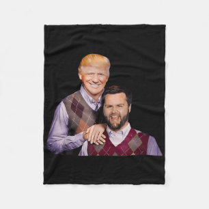 Trump Vance 2024 Brothers Funny Parody Trump J D V Fleece Deken