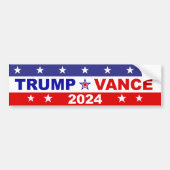 TRUMP VANCE 2024 BUMPERSTICKER (Voorkant)