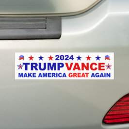 Trump Vance 2024 Bumpersticker