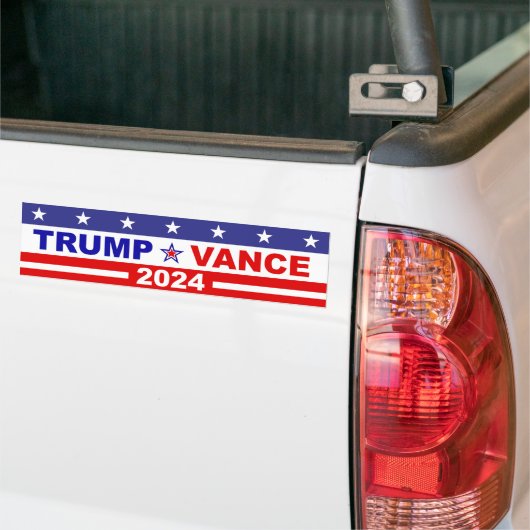 TRUMP VANCE 2024 BUMPERSTICKER (Op Truck)