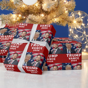 Trump Vance 2024 Cadeaupapier