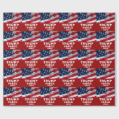 Trump Vance 2024 Cadeaupapier (Vlak)