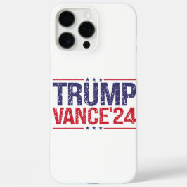 Trump Vance 2024 iPhone 16 Pro Max Hoesje