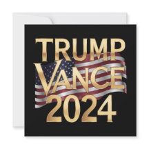 Trump Vance 2024 Conservatieve waarden, Stickers