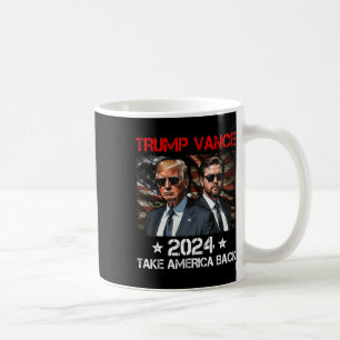 Trump Vance 2024 Donald Trump J.D. Vance Take Amer Koffiemok