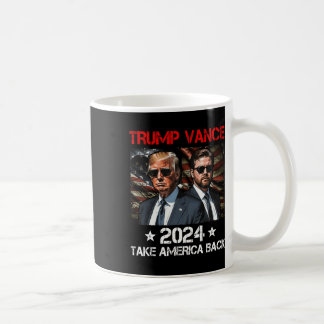 Trump Vance 2024 Donald Trump J.D. Vance Take Amer Koffiemok