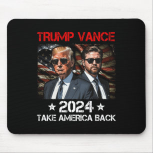Trump Vance 2024 Donald Trump J.D. Vance Take Amer Muismat